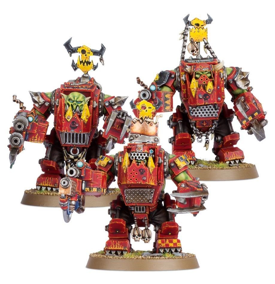 Warhammer 40k Orks: Meganobz - WiredVillage Games - Games Workshop WiredVillage Games